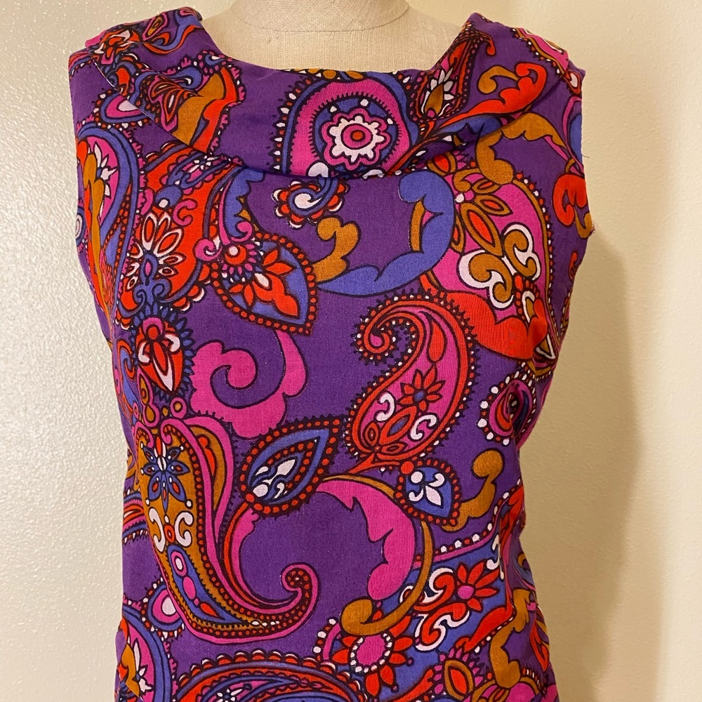Two Pieces Vintage 70’s Top and Skirt
